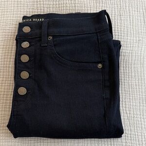 VERONICA BEARD DEBBIE Ankle Skinny High Rise Jeans Indigo Wash Size 29/8